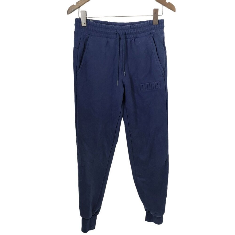 Puma Sweatpants Navy Blue Men's Size‎ Small
